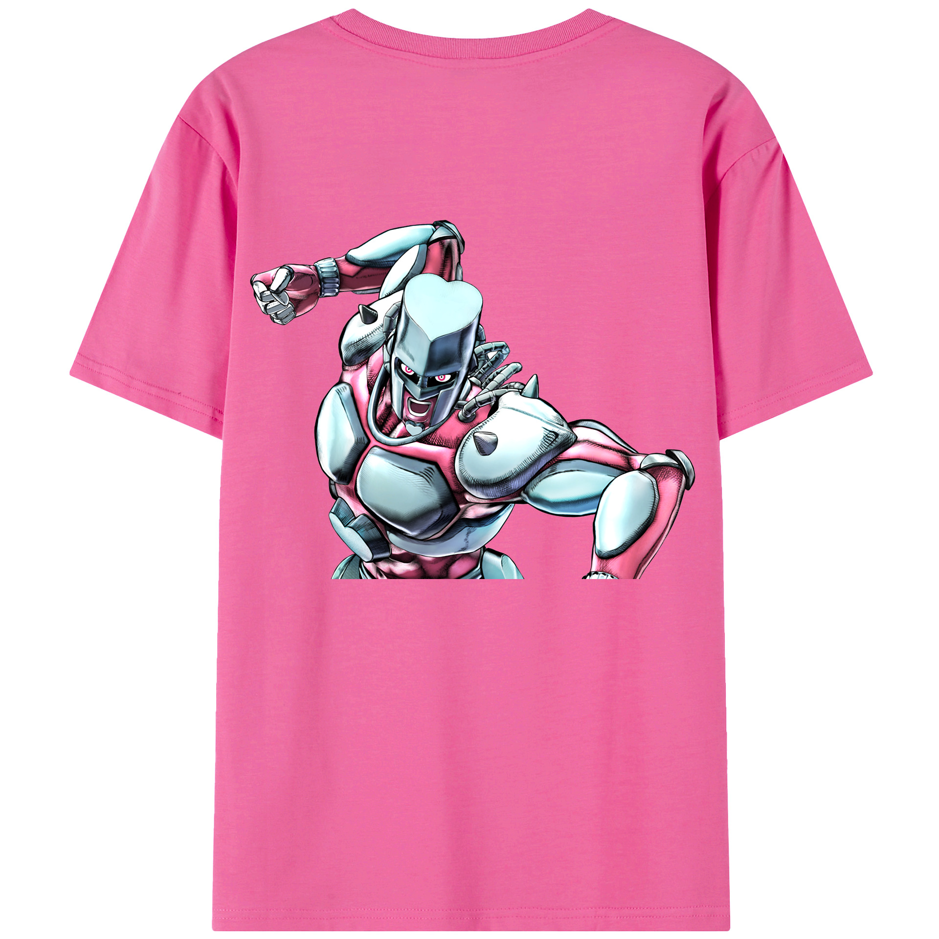 （画像用） ジョジョの奇妙な冒険 ひがしかた じょうすけ JoJo's Bizarre Adventure Higashikata Josuke レディース半袖Tシャツ(バックプリント)